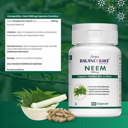 Neem Blood Purifier 60 Veg Capsules