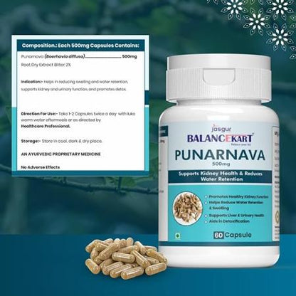 Balancekart Punarnava Capsules 500mg