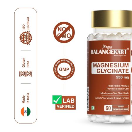 Balancekart Magnesium Glycinate 550mg