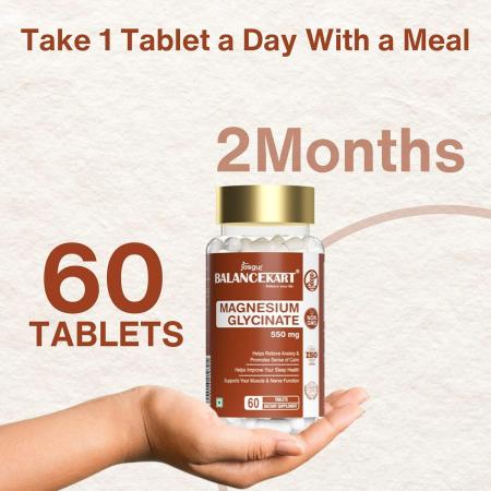 Balancekart Magnesium Glycinate 550mg
