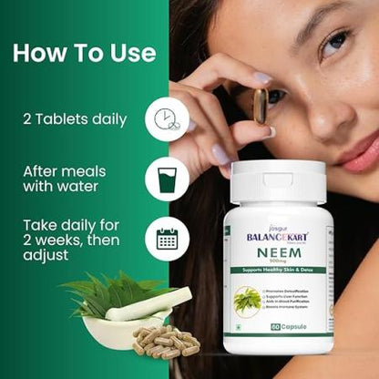 Neem Blood Purifier 60 Veg Capsules