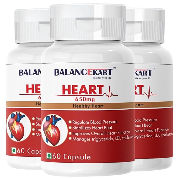 Heart Capsule Arjuna 650Mg Capsules | Promotes Heart Health