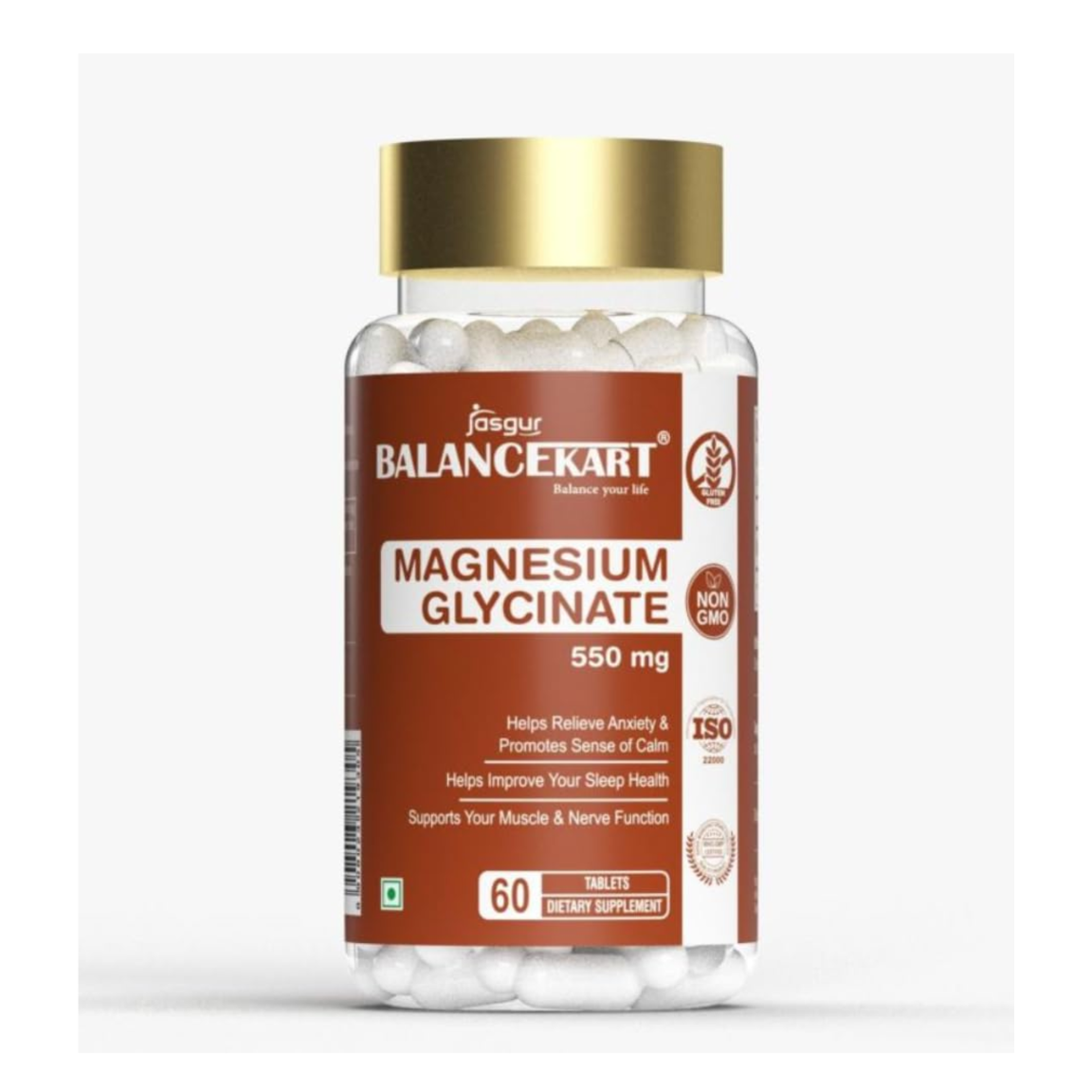Balancekart Magnesium Glycinate 550mg